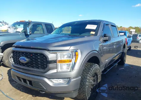 2021 Ford F-150 Xl z USA, uszkodzony, nr VIN 1FTEW1EPXMFC02041